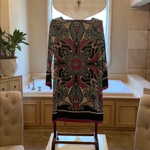 Nicole Miller silk sheath size S